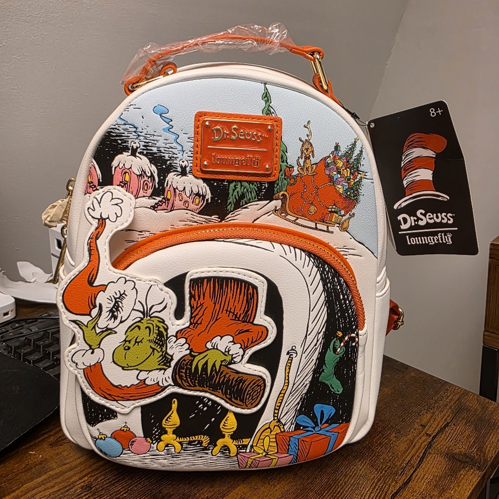Dr. Seuss Loungefly Grinch Backpack
